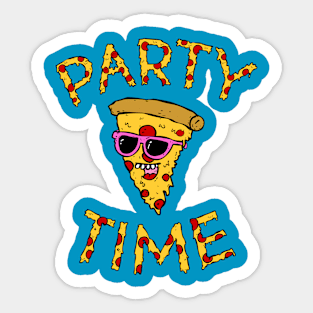 Party Time Pizza! Sticker